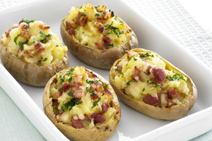 Как приготовить фаршированный картофель (ВИДЕО)