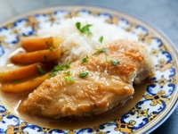 Курица с яблоками: Три вкусных идеи