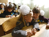 В украинских школах и вузах начался учебный процесс