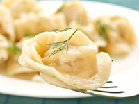 Пельмени с курицей