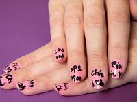 Маникюр с граффити: Мастер-класс