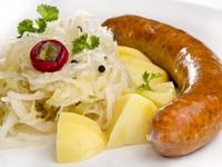 Домашние куриные сосиски