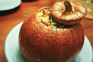 Как приготовить фаршированную тыкву (ВИДЕО)