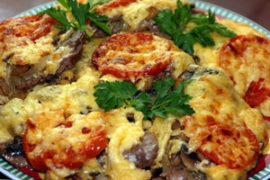 Как приготовить мясо по-французски с помидорами (ВИДЕО)