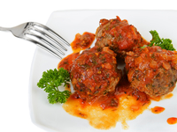 Тефтели в соусе из болгарского перца