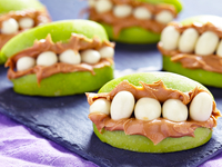 Рецепты на Хэллоуин: Веселые челюсти