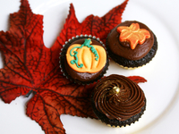 Рецепты на Хэллоуин: Шоколадные капкейки