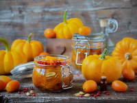 Маринованная тыква с чесноком на зиму: рецепт заготовки