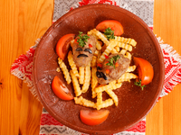 Рецепты на Хэллоуин: Котлеты и картофель фри