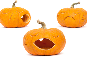 Как сделать оригинальные тыквы на Хэллоуин (ВИДЕО)