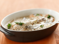 Кролик в сметане