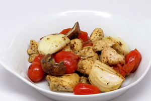 Как приготовить курицу с болгарским перцем (ВИДЕО)