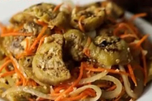 Как приготовить закуску из баклажанов (ВИДЕО)