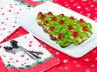 Рецепты на Новый год: Торт Елочка