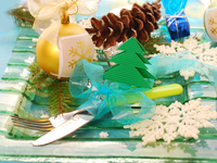 Новогодний стол 2015: Идеи праздничной сервировки