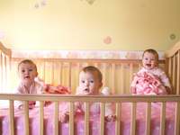 Один случай на миллион: В Калифорнии родилась уникальная тройня