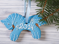 Как приготовить пряники на Новый год Синей Лошади