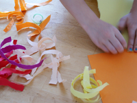 Новогодние поделки: Звездная гирлянда