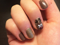 Новогодний маникюр: Мастер-класс