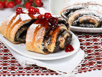 Булочки с маком