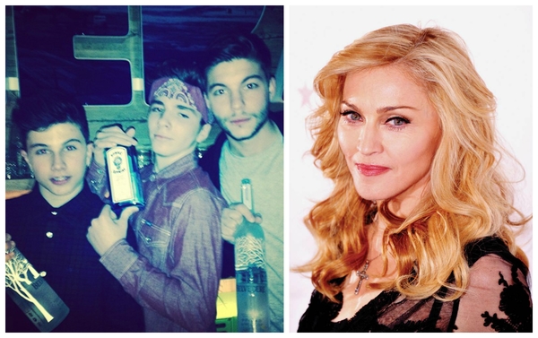 Фото 13-летнего сына Мадонны с алкоголем возмутило общественность