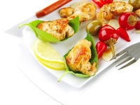 Жареное куриное филе