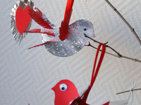 Подарок на День Валентина своими руками: Райская птичка