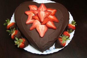 Как приготовить торт Влюбленное сердце (ВИДЕО)