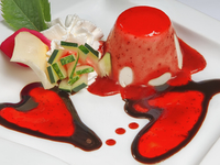 Панна котта на День святого Валентина