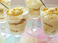 Как приготовить банановый пудинг