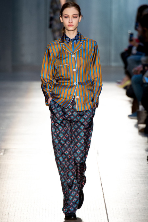 Пижамная вечеринка на показе Paul Smith