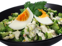 Брокколи с чесночным соусом