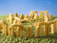 Фуд-арт Пруденс Стейт: Стоунхендж из картофеля