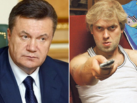 В Сети появилось юмористическое видео с Януковичем и Светлаковым