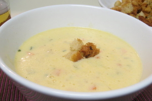 Как приготовить сырный суп (ВИДЕО)