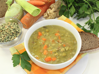 Как приготовить постный гороховый суп