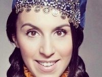 Джамала спела на Майдане в татарском национальном костюме