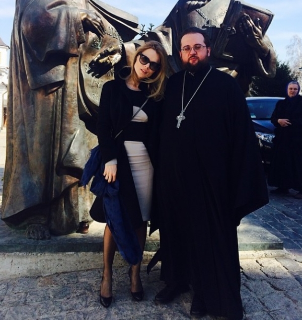 Ольга Фреймут посетила Киево-Печерскую Лавру