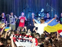 Ляпис Трубецкой дал концерт в Харькове: В зале пели гимн Украины