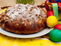 Чешский пасхальный кулич