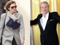 Ален Делон закрутил роман с экс-возлюбленной президента Франции