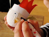 Поделка на Пасху из яиц