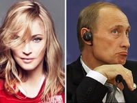 Певица Мадонна: Владимир Путин – гей