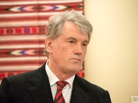 Виктор Ющенко открыл выставку украинских древностей