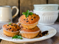 Маффины с шоколадными каплями