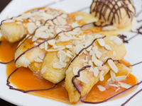 Бананы в карамели