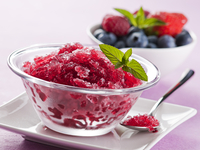 Как приготовить клубничный сорбет