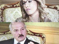 Александр Лукашенко признался Собчак: Я 30 лет не живу с женой