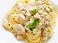 Курица с кабачками в кокосовом соусе