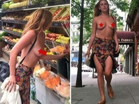 Дочь Брюса Уиллиса прогулялась топлес по Нью-Йорку